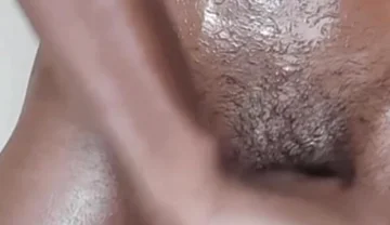 Masturbate Standing up, Then I Grease My Body with Oil, and Then I Cum