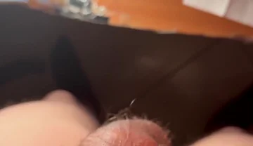 Masturbating