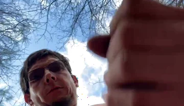 Masturbating