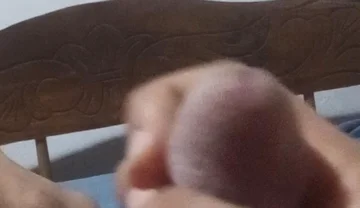 Man Lying Down Masturbates While His Neighbor Is Softening with His Wife