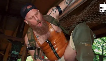 Fellball Take Turns Fisting Deep Into Each Others Wide Asses With Rose Bud And Axel Abysse