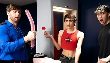 Airport Security Dom King Frees Foxy Alex From His Cock Cage And Licks His Delicious Ass
