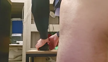 Suck Big Dildo Fuck My Ass
