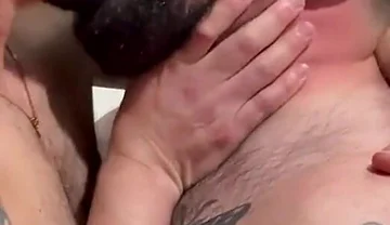 Chunky Guys Make Out and Suck