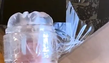 Sex Toy on Table Orgasm After Dirty Talks