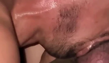 Deepthroating Him While His Man Watches