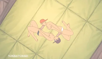 Yaoi Horny Skater Twinks 69 Mutual Blowjob Under the Camping Tent