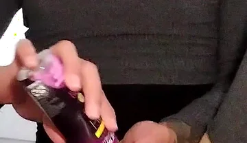 Transgender Alex Fucks Her Dildo