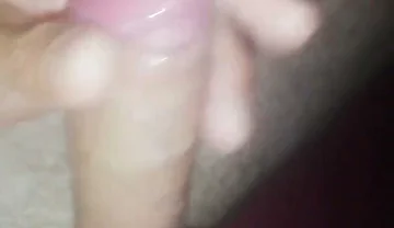 Jerking off close up