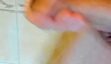 Cum Shot in the Shower