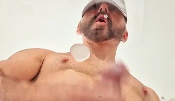 Cumshot on the Table