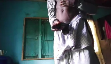 Wanking off Till Cum My Big Black Dick