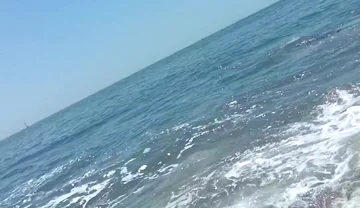 On the Beach on a Sunday
