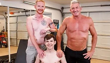 Cute Twink Stepson Dakota Lovell Takes Stepgrandpa And Stepdads Cocks At The Same Time