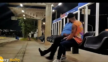 I Sucked the Driver's Dick While Waiting for the Bus.