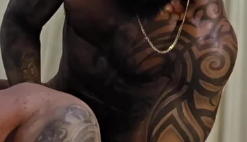 Brenno Villar and Felipe Nuru - Interracial Bareback & Massive Black Cock Part 3