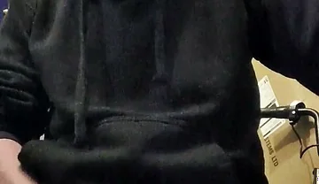 Wanking My Big Hard Dick and Smoking While Edging