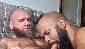 Bearded Stepfather - Meeting with the Russian Part 2. Kisses, Breastfeeding and Armpits.