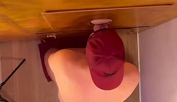 Hot Sweet Boy Gets Raw Bareback Fucked Deep at Czech Gloryhole - Xl Cock Breeding on Fuck Bench