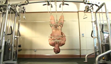 The Creepy Handyman Torments the Gym Stud