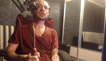 Huge Massive Cumshot and Very Horny Face