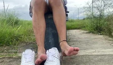 My Feet Are Your Religion. Pray with Your Mouth.