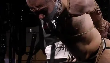 Zeus Bound for Ass Spanking Firm Restraint & Growing Pleasure