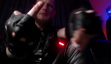 Alpha in Leather - Smoking Domination