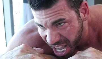 Lucan Leon And Billy Santoro In Muscle Stud Crushes Hairy Jocks Guts