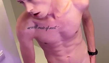 Craig Kennedy Jerks His Huge Thick Dick - Intense Solo Masturbation Session
