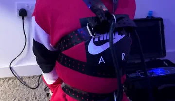 Twink Strapped up and Milked Relentlessly