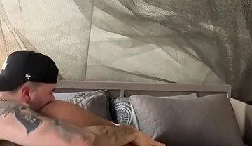 Horned up Thug Papi Older Stepdaddy with Big Cock Fucks Muscle Latino Stud