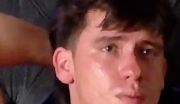 Latin Man Is Naked on His Bed and Shows His Ass
