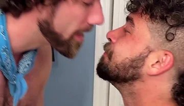 Young Pup Gets Pounded and Came in by Hot Big White Cock