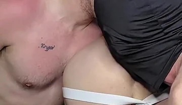 Ass to Mouth Threesome Fucking Bottom with My friends