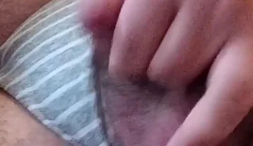 Grey Thong Jerking Time