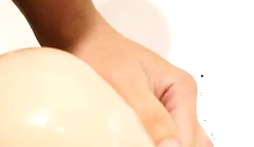 Fuck Sex Toy in Hotel Bathtub
