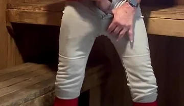 Alpha Jock Fun in the Sauna with Jockdad87 Part 8