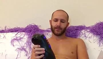 Fleshlight Machine on Couch