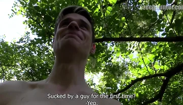 Czech Hunter - Eyes Watering and Mounth Around the Cock POV