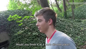 Twinkpop - Amateur Twink Deepthroats Big Cock POV Uncut Cock