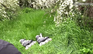 Czech Hunter - Twink Was Chilling in the Park and Craved Some Anal