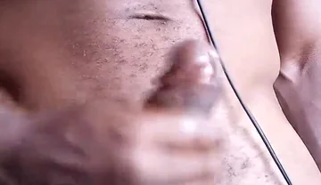 Stroking BBC Cum Ends up on the Floor
