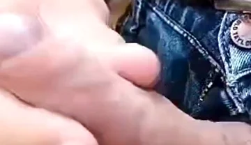 Mature Man Masturbating in Public Places