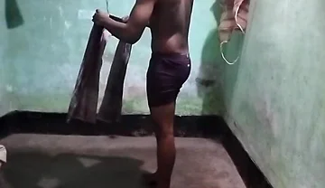 Straight Friend First Time Catch-up in Underwear Twink Boy