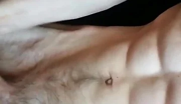 Wake up and Wank! Horny Guy's Morning Boner