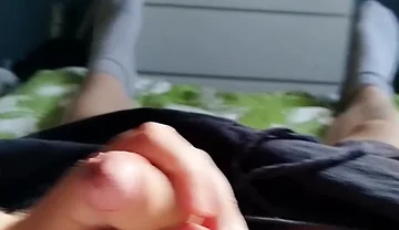 Close up Short Stroking From Hubby