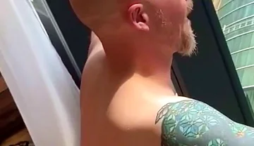 Breeding stepdaddy Against the Window