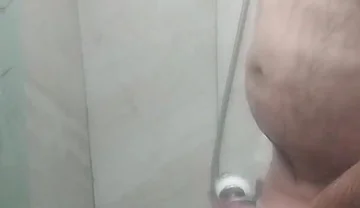 Stepdaddy in the Office Bathroom