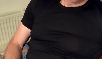Jerking--off Before Bed at the Table. Nice Ogasm